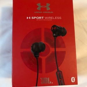 Under armour sport wireless JBL headphones NWT
